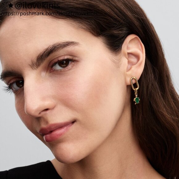 Pandora Green Turtle Mini Dangle Charm - Picture 5 of 5